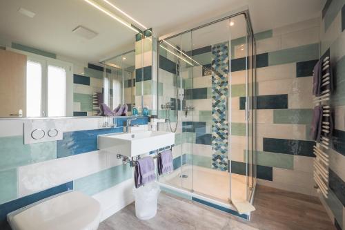 Fürdőszoba, Hotel Alpenblick Murren in Murren Városközpont