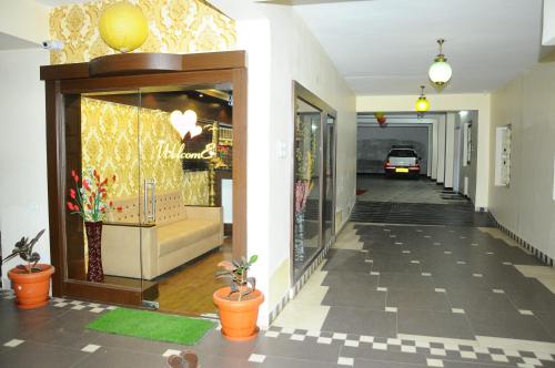 Előcsarnok, Hotel Lovely Nest in Gandhipuram