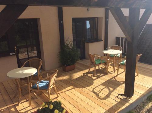 balcon/terasă, Pension Aura Spicak, nektere pokoje se saunou in Zelezna Ruda