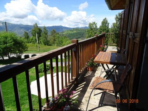 balkon/terras, Les Alisiers in Montclar