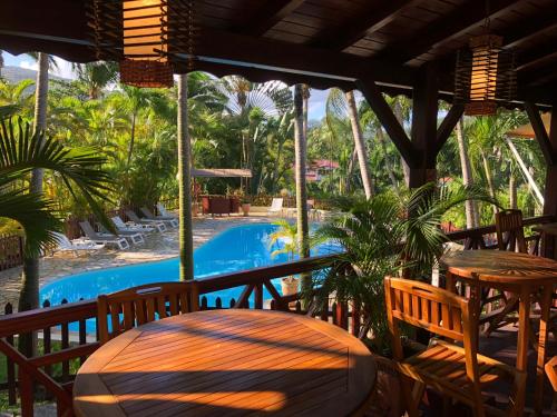 Garden, Habitation Grande Anse Residence hoteliere in Deshaies