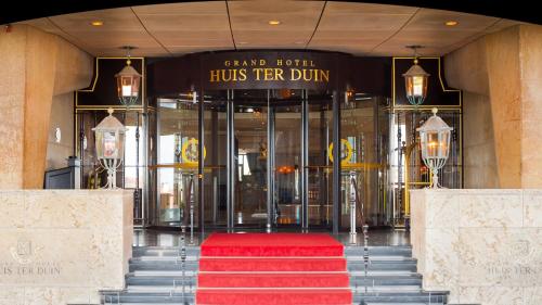 Entrance, Grand Hotel Huis ter Duin in Noordwijk