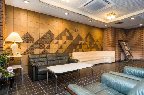 Lobby, Skyheart Hotel Keisei-Koiwa Station in Edogawa