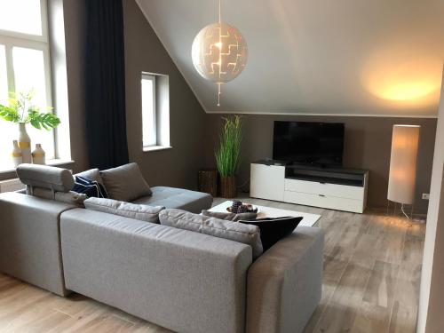 Létesítmények, Wohnung im Stadtzentrum in Cloppenburg