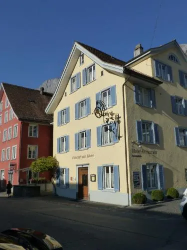 Hotel Lowen in Walenstadt, Schweiz