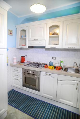 Kitchen, villa la Scaletta in Alghero