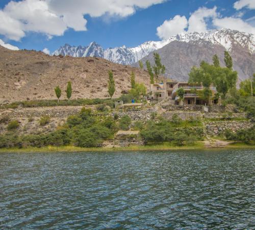 Exterior view, Borith Lake Hotel & Resort in Northern Areas Pakistan