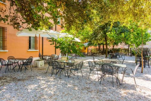 A szálláshely kívülről, Student's Hostel Estense in Ferrara