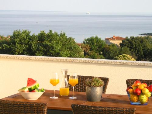 Erkély/terasz, Apartman Danijel in Krk