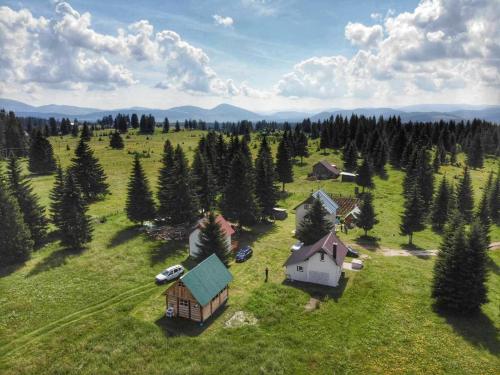 A szálláshely kívülről, Cottage Uskoci in Uskoci