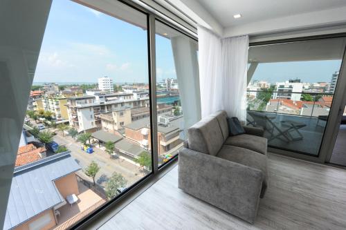 ระเบียง/ชานเรือน, เบลลินี เรอแล (Bellini Relais) in ลิญญาโน ซับเบียโดโร