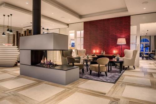 Lobby, Hotel Restaurant Burg-Klause in Fehmarn