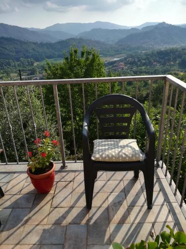 Balkons/terase, La Casa Del Borgo in Beverino