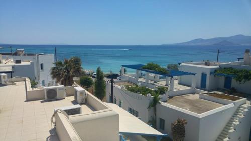 View, villa polemis in Naxos Island