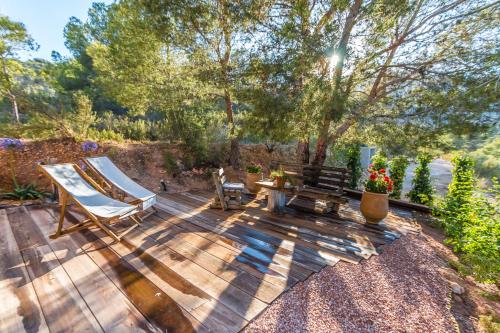Erkély/terasz, Casita Camino Viejo in Aigues