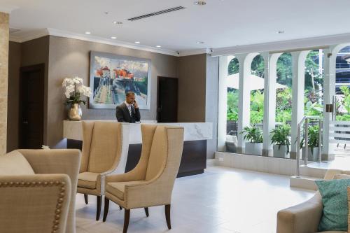 Vestíbulo, The Executive Hotel in Obarrio