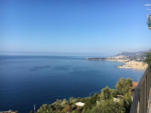House in Grimaldi. Spectacular view over the French Riviera!