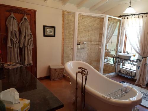 Fürdőszoba, Art Gallery Guest House in Haenertsburg