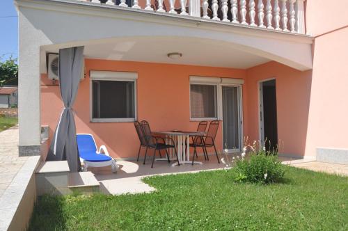 balkon/terras, Apartments Rosa in Zambratija