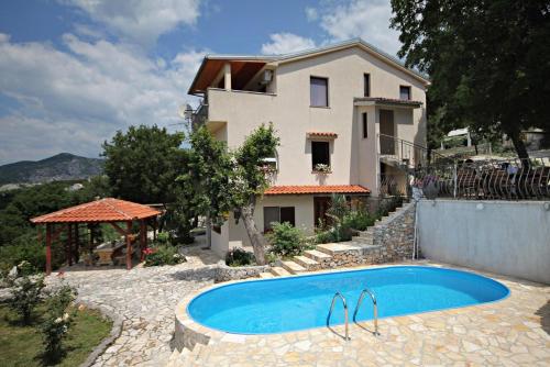  Apartments with a swimming pool Klenovica, Novi Vinodolski - 5538 in Klenovica