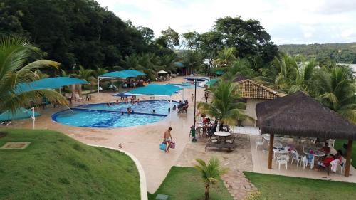 Aldeia do Lago C204- churrasqueira, bebidas liberadas nas piscinas, internet , rampa no lago, ponto  in Parque Termas de Caldas