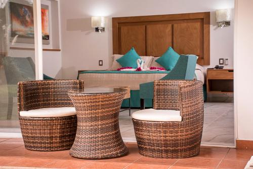 Jardín, Hotel Posada Quinta Las Flores in Cuernavaca