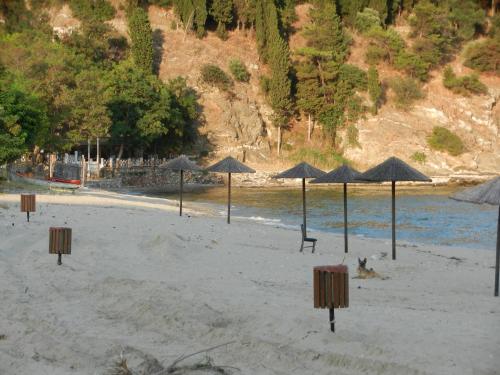 Beach, Aspri Ammos House in Keramoti