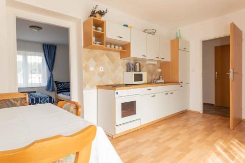 Konyha, Apartmány Sen (Apartmany Sen) in Domanin