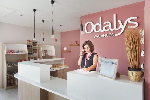 ล็อบบี้, Residence Odalys Fleur de Sel in แอกเกอ มอร์เตอ