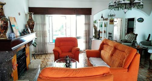 ห้องส่วนกลางสำหรับนั่งเล่น/ดูทีวี, La Maison dos Prazeres in ปอร์ติเมา ทาวน์ เซ็นเตอร์