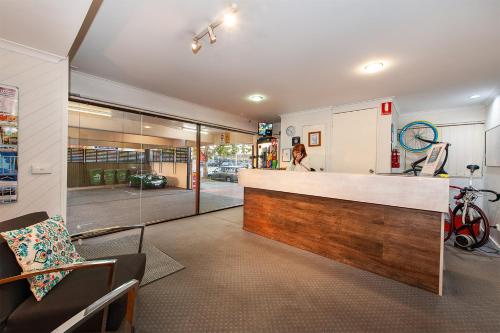 Előcsarnok, Winsor Park Motor Inn in Albury