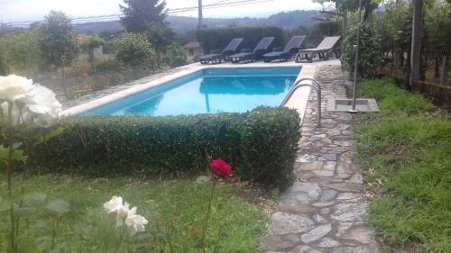 Villa con piscina en Pantòn Ribeira Sacra Galicia Ideal para familias