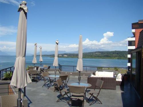 Balkon/Terrasse, Hotel Terraza Suite in Villarrica