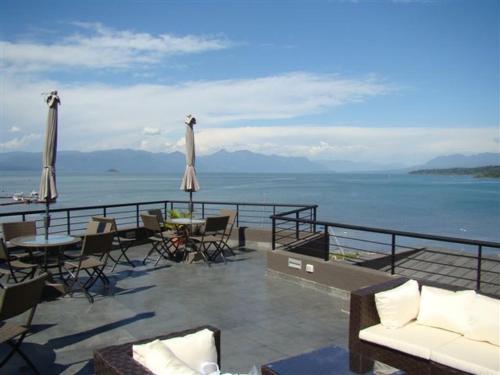 Balkon/Terrasse, Hotel Terraza Suite in Villarrica