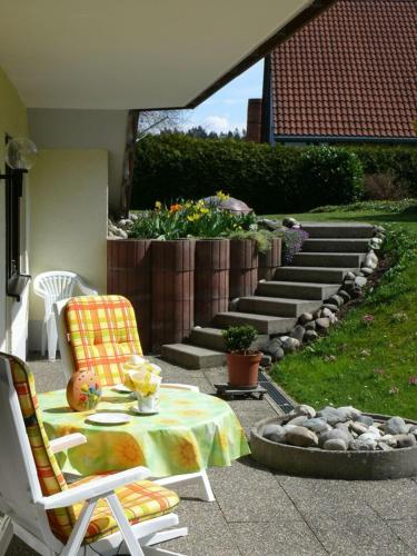 Balkons/terase, Ferienwohnung Bertolotti in Achberg