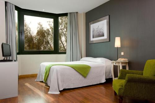 1 double bed