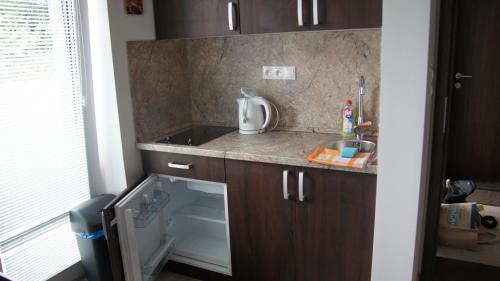 virtuve, Apartmany pri lese in Podhajska