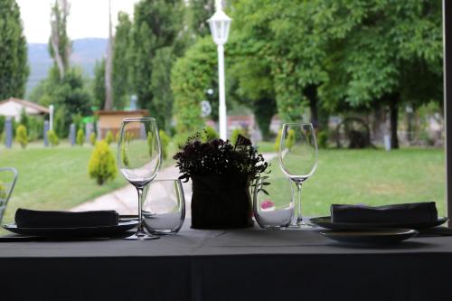Étterem, Hotel La Posada De Alameda in Alameda del Valle