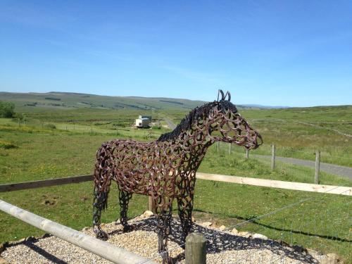 Lizzie off grid Shepherds Hut The Buteland Stop in เซลคริก