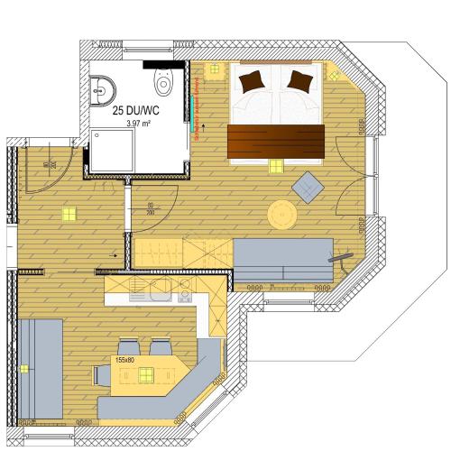 One-Bedroom Apartment (2 - 4 Adults)