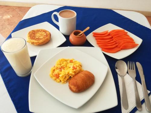 Ēdiens un dzērieni, Hotel el meson Tinjaca in Sutamarchán