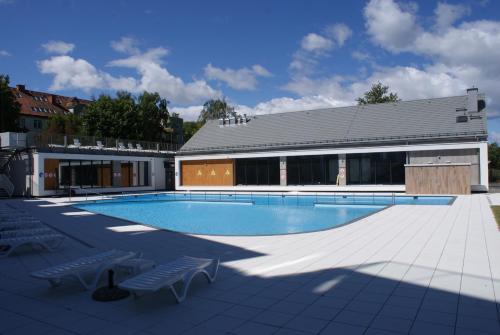 ทัศนียภาพภายนอกโรงแรม, Apartament Rose in ปอดตเชเลอ