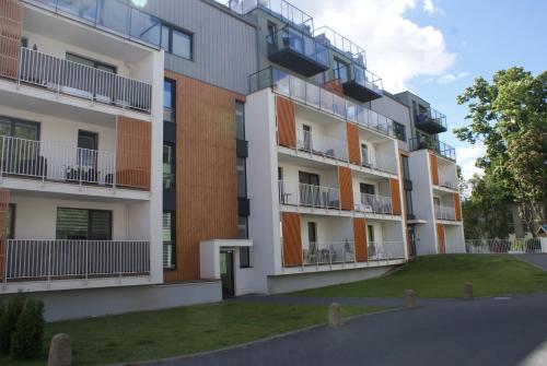 ทัศนียภาพภายนอกโรงแรม, Apartament Rose in ปอดตเชเลอ