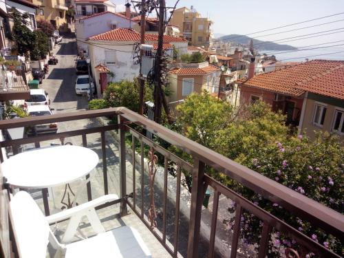 Balcony/terrace, Kavala Rooms in Kavala