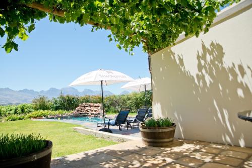 Erkély/terasz, CANA Vineyard Guesthouse in Paarl