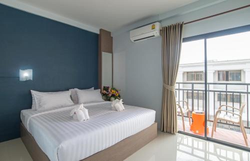 Habitación doble, familiar, balcón