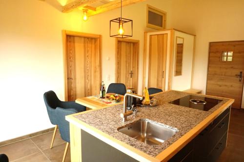 廚房, Ferienwohnung Atteltal in 慕尼黑格拉芬