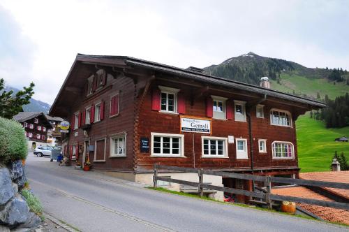 Berggasthaus Gemsli in St. Antönien, Schweiz