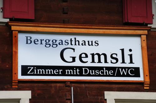 Berggasthaus Gemsli