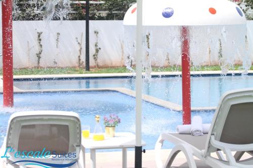 Yüzme havuzu, L'escale Suites Residence Hoteliere By 7AV HOTELS in Mohammedia